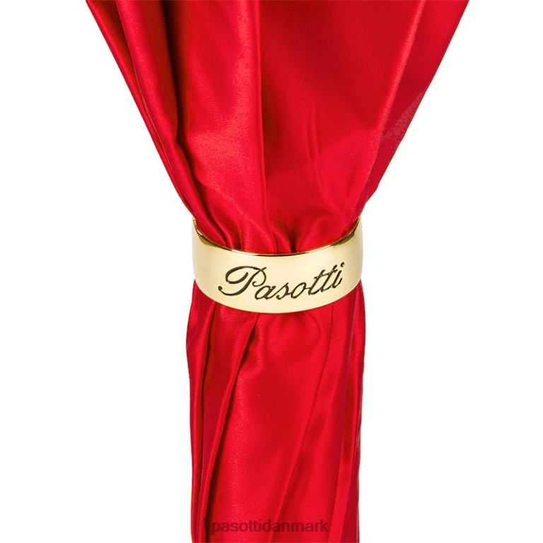 Kvinder PASOTTI 189 21065-21 a - rød dahlia paraply, dobbelt stof 824L2331