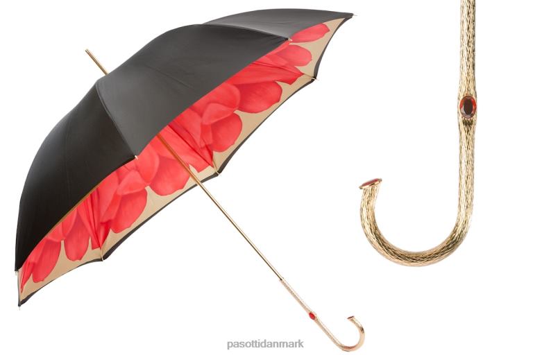 Kvinder PASOTTI 189 21065-21 p5 - paraply med blomst indeni 824L2385