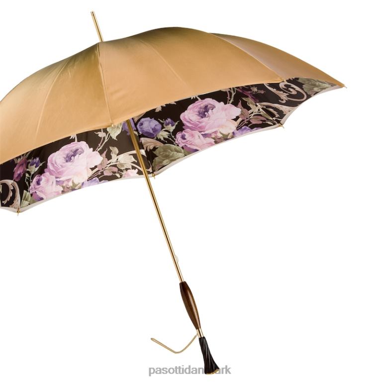 Kvinder PASOTTI 189 53910-89 z3 - luksus vintage paraply, dobbelt klud 824L2348