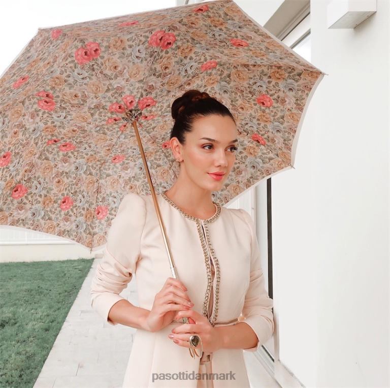 Kvinder PASOTTI 189 57982-11 g26 - romantisk paraply, dobbelt stof 824L2329