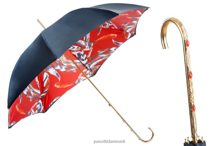 Kvinder PASOTTI 189 58574-69 c22 - paraply med fjertryk 824L2383