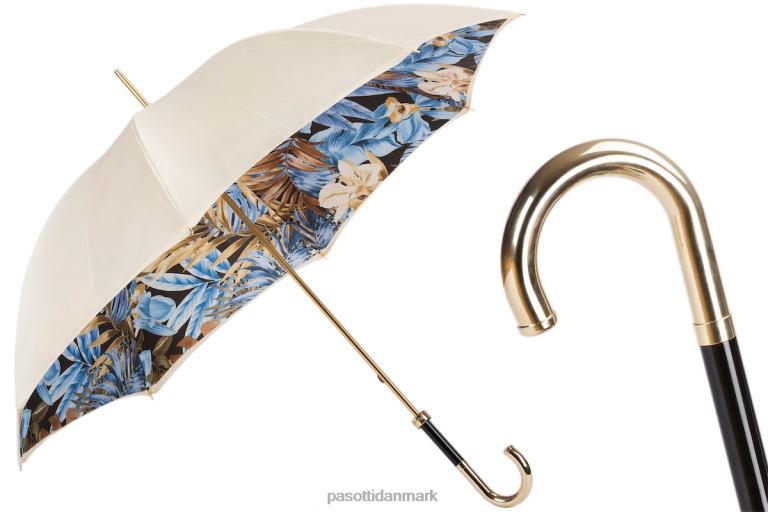 Kvinder PASOTTI 189 58758-6 p27 - jungleprint paraply, dobbelt klud 824L2363