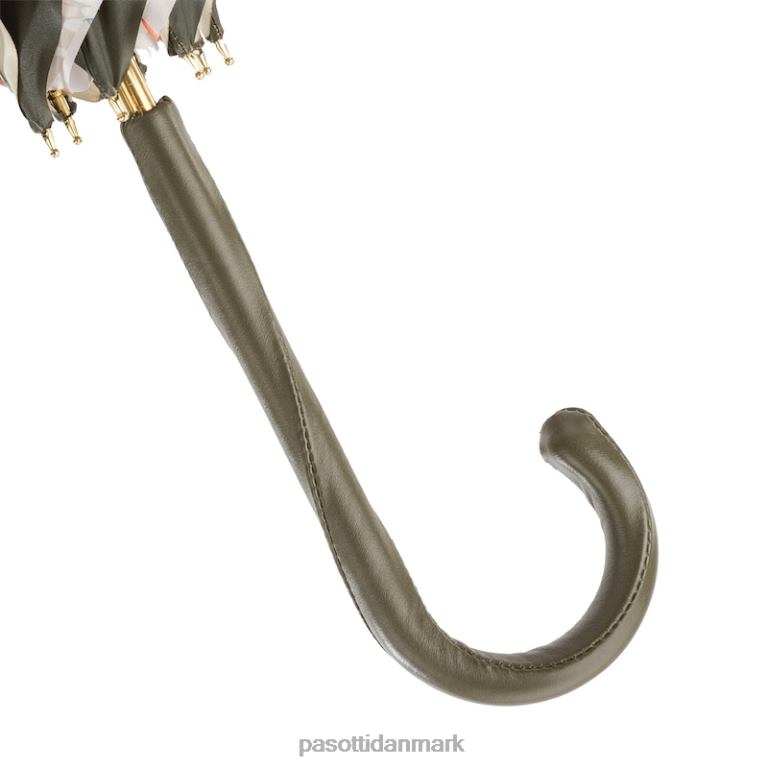 Kvinder PASOTTI 189 5f529-2 z16 - pastelgrøn paraply, blomster interiør 824L2351