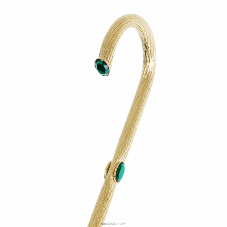 Kvinder PASOTTI 189 5g763-5 p5 - smaragdgrøn blomsterparaply 824L2325