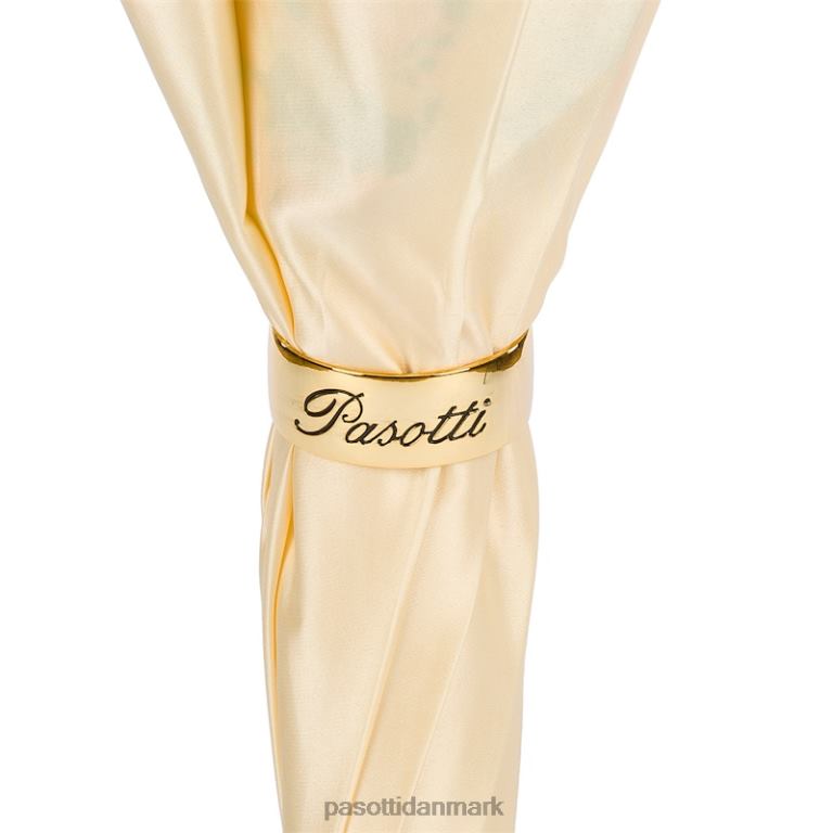 Kvinder PASOTTI 189 5k598-3 z5 - blomstret vintage paraply, dobbelt stof 824L2372