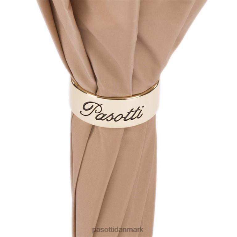 Kvinder PASOTTI 189 5l976-3 m17 - fantastisk elfenben paraply, dobbelt klud 824L2390