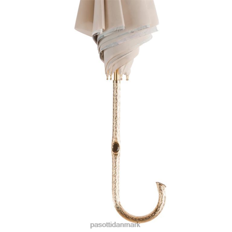 Kvinder PASOTTI 189 5r316-6 p5 - elfenben paraply med blomster indeni 824L2367