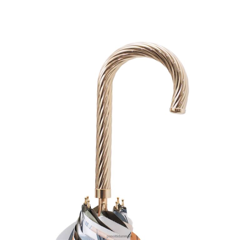 Kvinder PASOTTI 189 5z779-3 g2 - paraply med gule blomster 824L2393