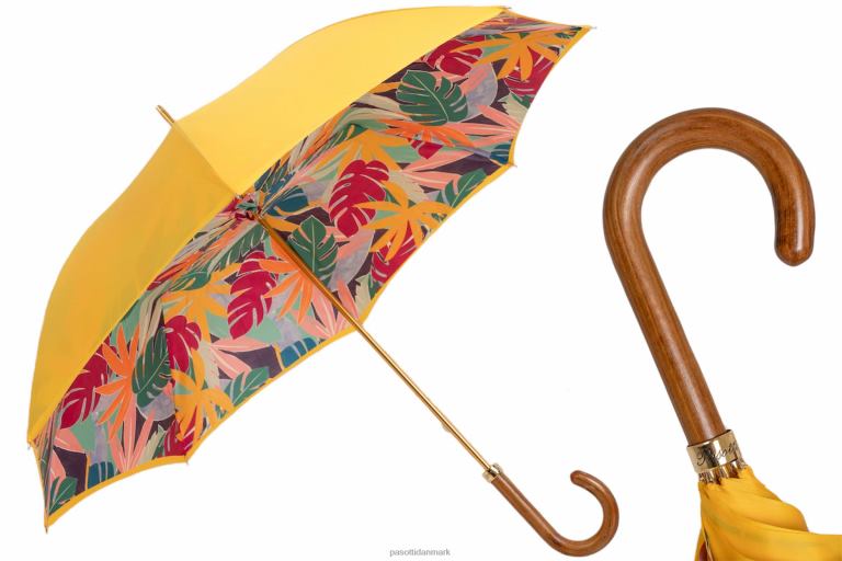 Kvinder PASOTTI 189 vf305-1 l - gul tropisk paraply 824L2396