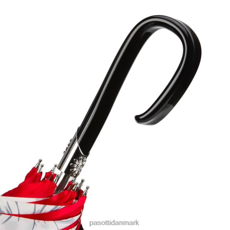 Kvinder PASOTTI 189n 56799-1 f38 - sorte solsikker moderne paraply, dobbelt klud 824L2353