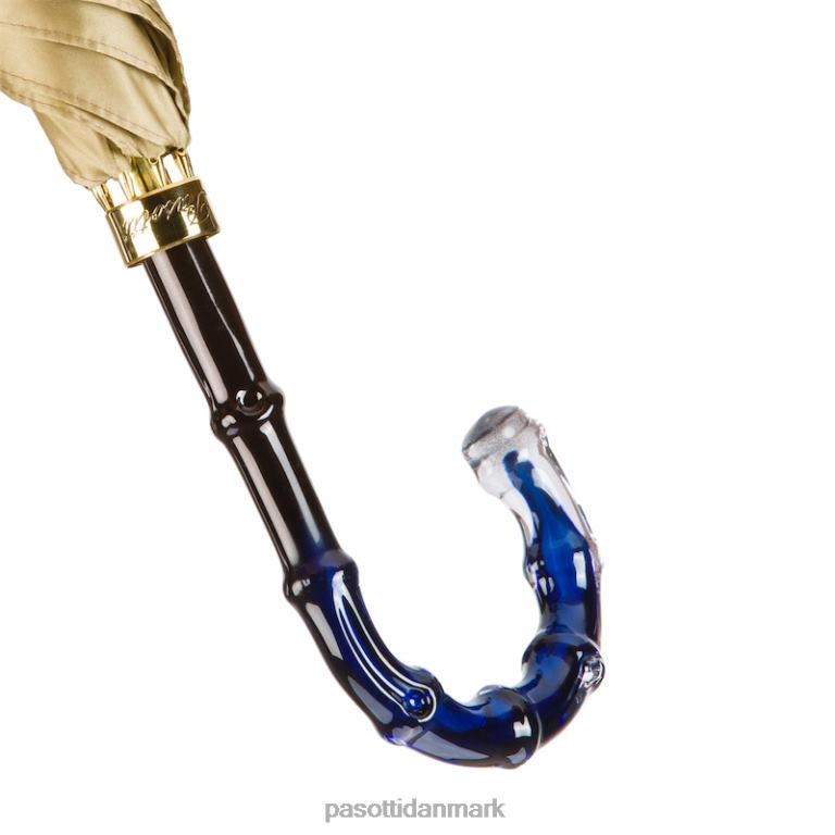 Kvinder PASOTTI 460 21065-13 n5 - blå dahlia paraply 824L2362