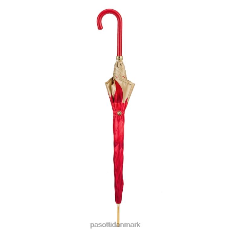 Kvinder PASOTTI 460 21065-21 p - rød dahlia paraply 824L2364