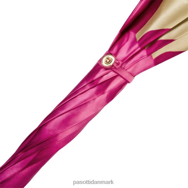 Kvinder PASOTTI 460 21065-30 p5 - fuchsia dahlia paraply 824L2344