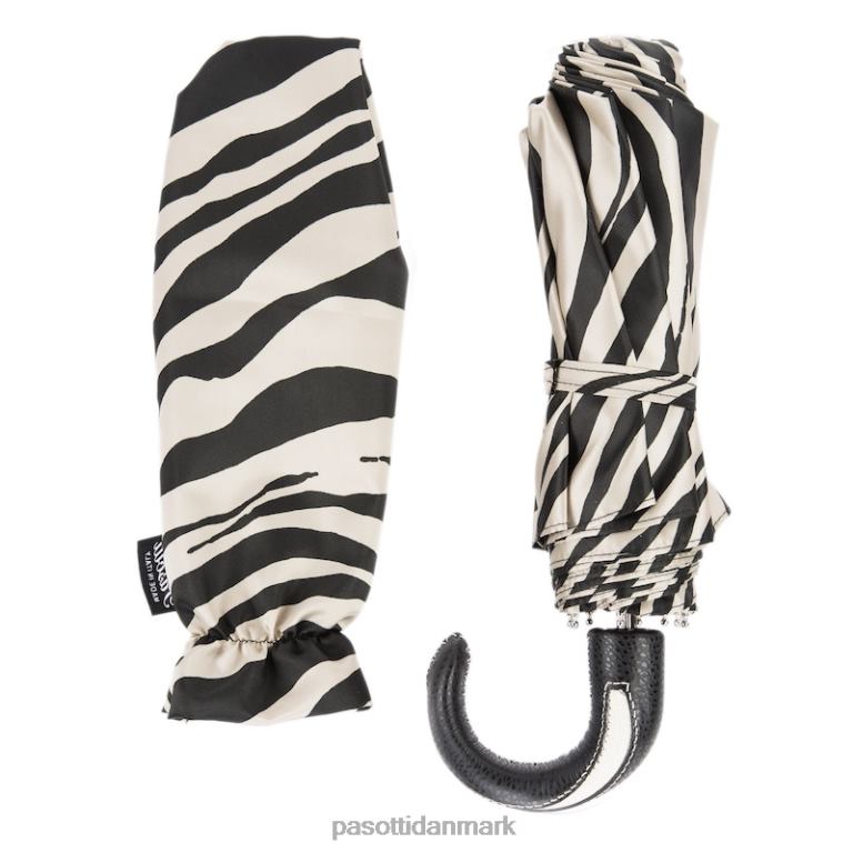 Kvinder PASOTTI 257 21028-55 d19 - folde zebra paraply 824L2613