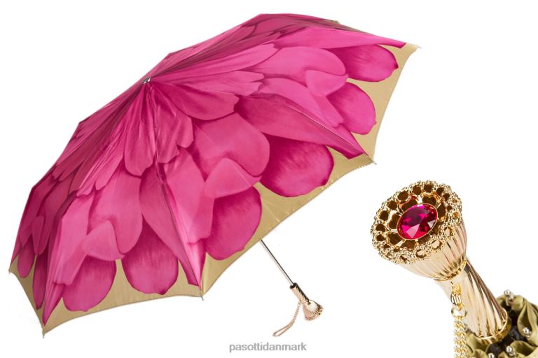 Kvinder PASOTTI 257 21065-30 p11 - pink dahlia foldeparaply 824L2576