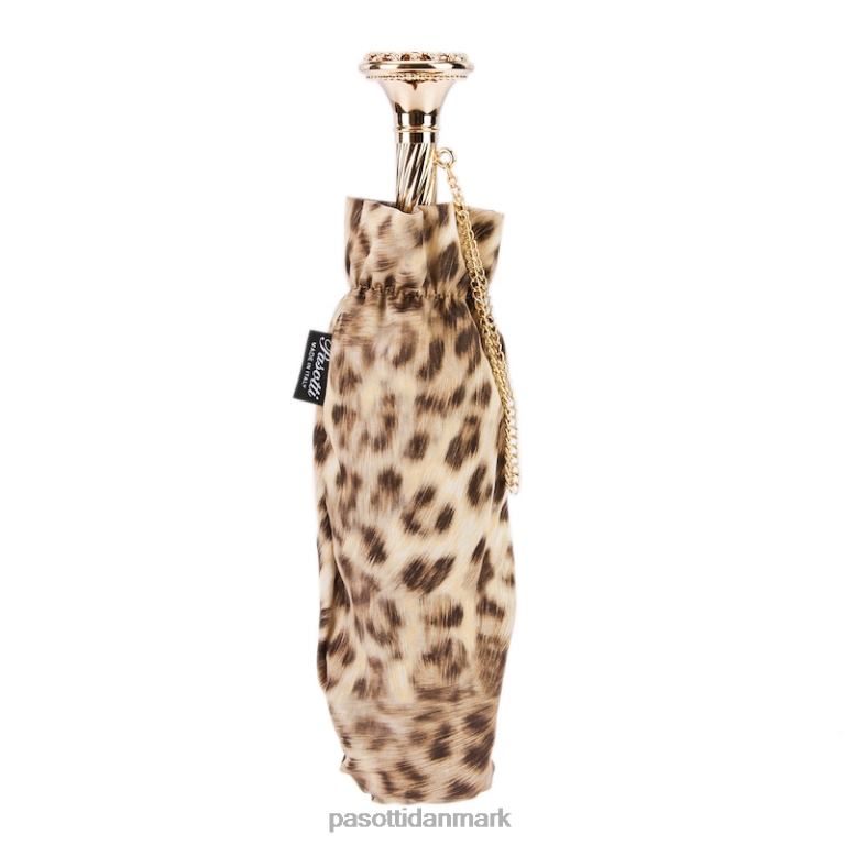 Kvinder PASOTTI 257 52417-16 p12 - leopard foldeparaply 824L2599