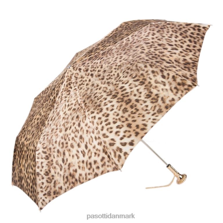 Kvinder PASOTTI 257 52417-16 p12 - leopard foldeparaply 824L2599