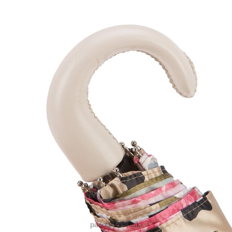 Kvinder PASOTTI 257 53078-18 p - camouflage foldeparaply med roser 824L2605