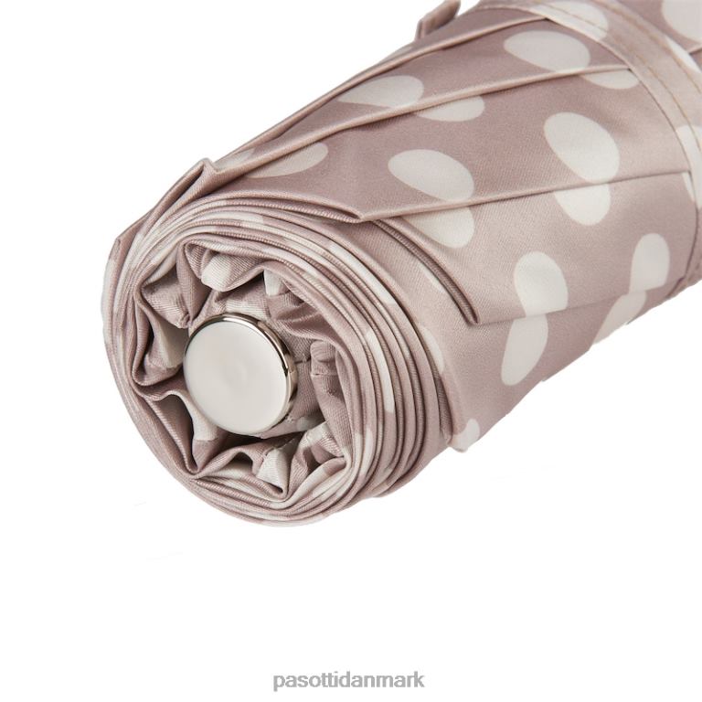 Kvinder PASOTTI 257 55874-153 139 - polkaprikket foldeparaply med papegøjehåndtag 824L2619