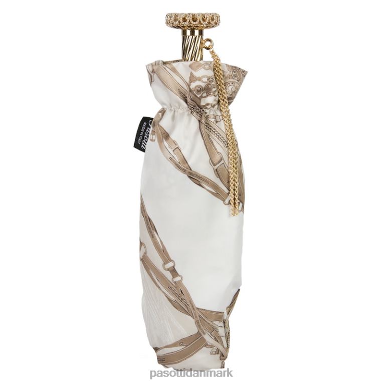 Kvinder PASOTTI 257 58152-2 s15 - trenser print hvid foldeparaply 824L2621