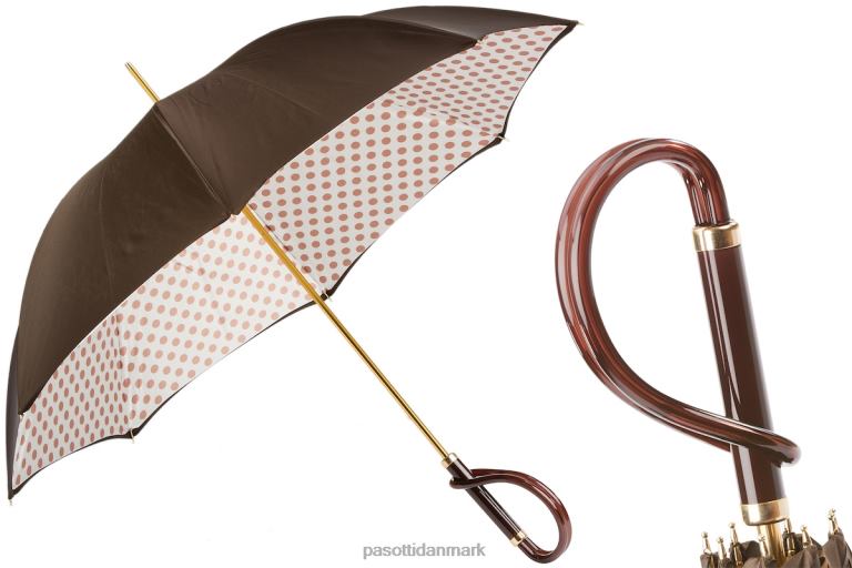 Kvinder PASOTTI 189 55874-13 a - beige prikket paraply 824L2460