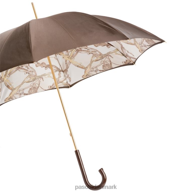 Kvinder PASOTTI 189 58152-2 v - paraply med trenser print 824L2481