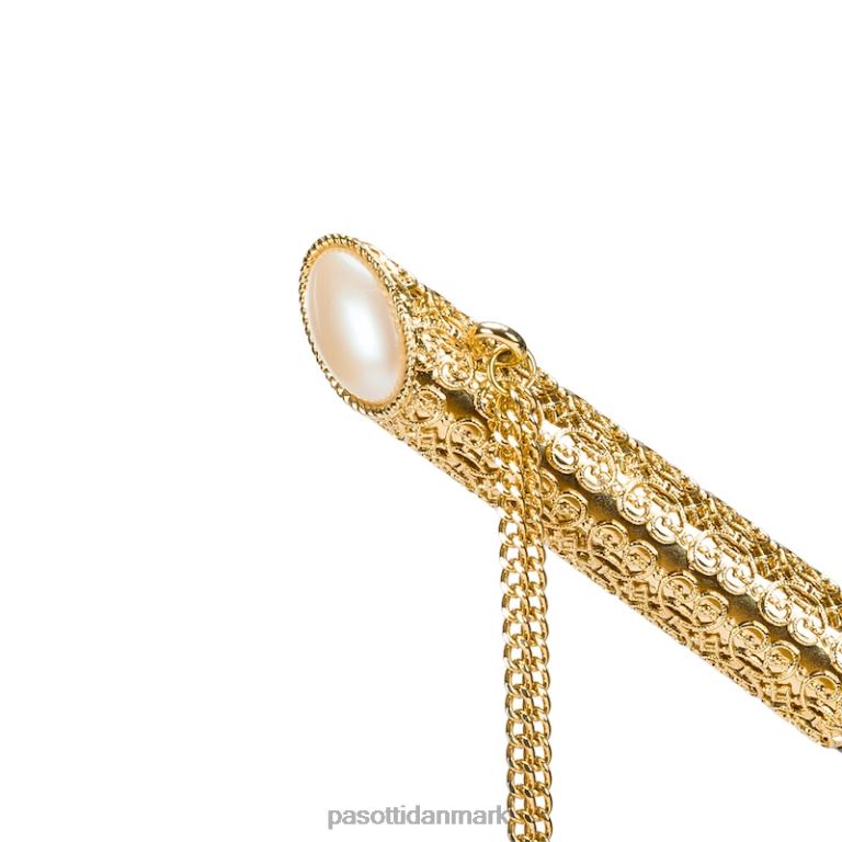 Kvinder PASOTTI 189 5d566-1 u5 - vintage perleparaply, dobbelt stof 824L2482