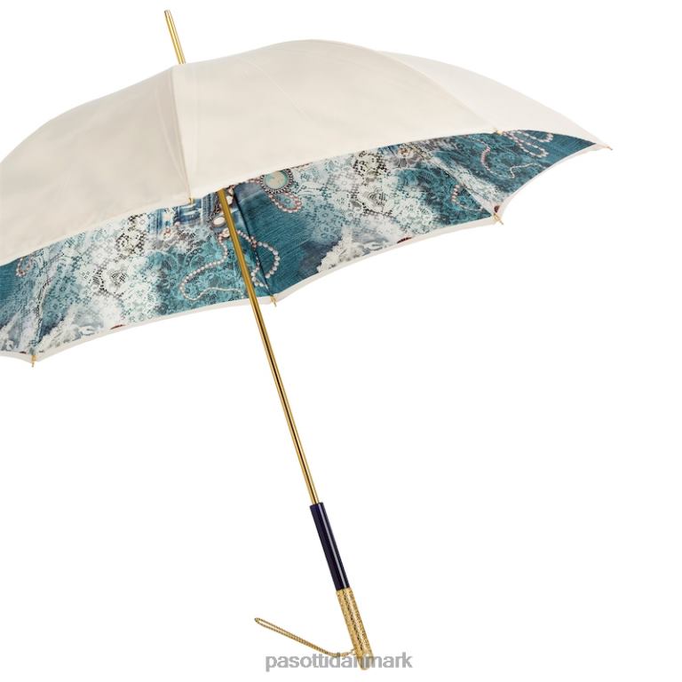 Kvinder PASOTTI 189 5d566-1 u5 - vintage perleparaply, dobbelt stof 824L2482