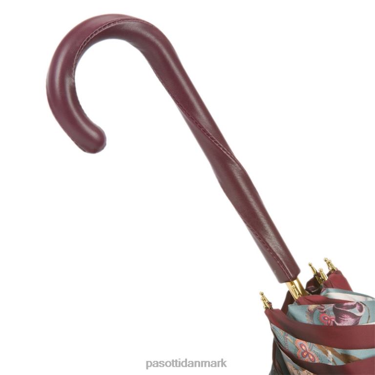 Kvinder PASOTTI 189 5v777-1 z16 - klassisk bordeaux paraply 824L2448