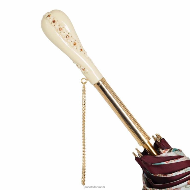 Kvinder PASOTTI 189 vf662-8 z5 - bordeaux paisley paraply 824L2434