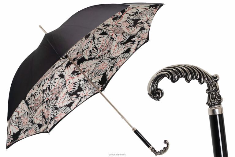 Kvinder PASOTTI 189n z0327-1 p49 - paraply foglie bianche 824L2435