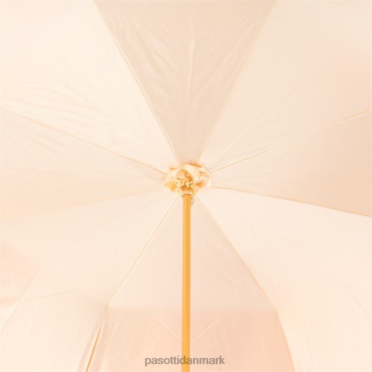 Kvinder PASOTTI 163 sum-3 s7 - smuk lyserød paraply med blade, dobbelt stof 824L2517