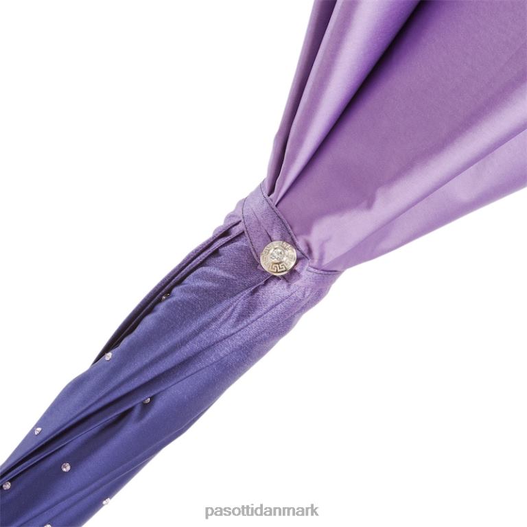 Kvinder PASOTTI 185n 21284-14 w68 - lilla swarovski paraply, dobbelt klud 824L2554