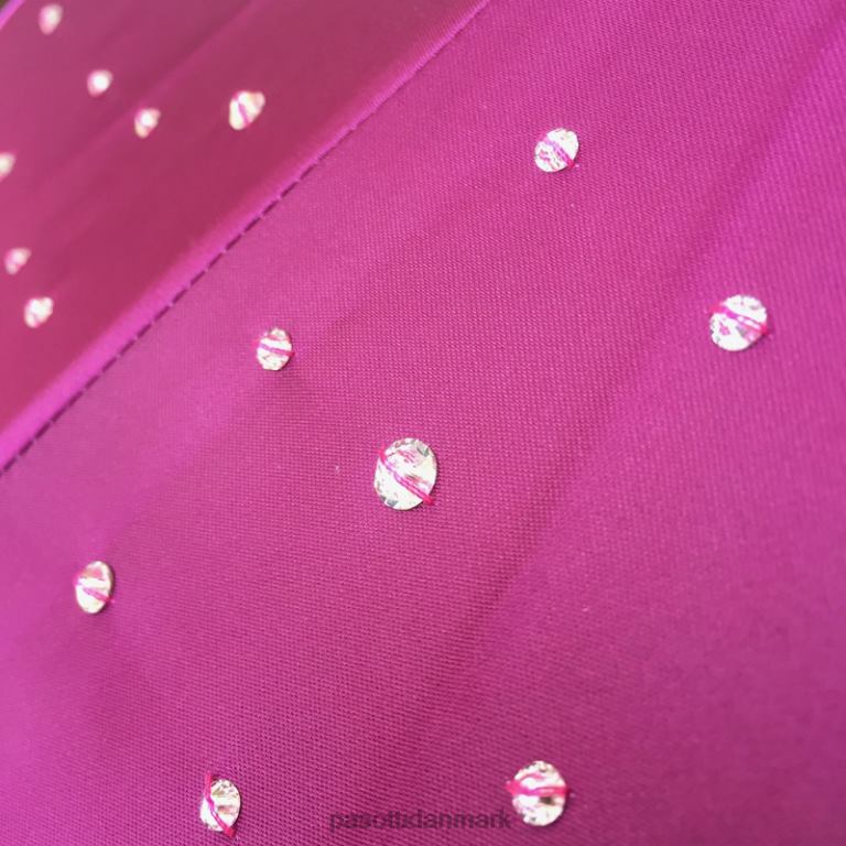 Kvinder PASOTTI 185n 21284-18 a - pink swarovski paraply, dobbelt klud 824L2540