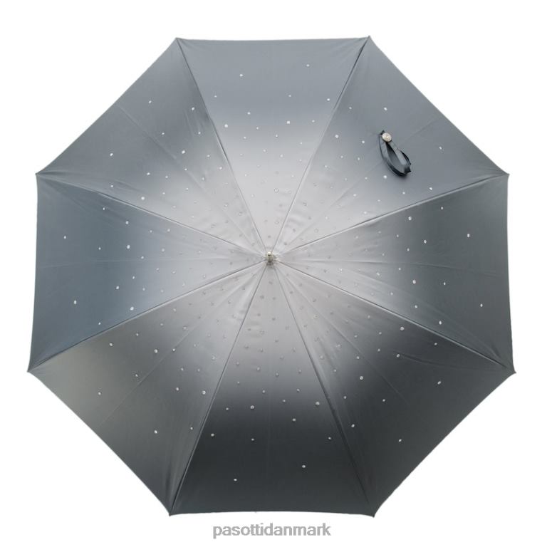 Kvinder PASOTTI 185n 21284-7 s8 - grå swarovski paraply, dobbelt klud 824L2544