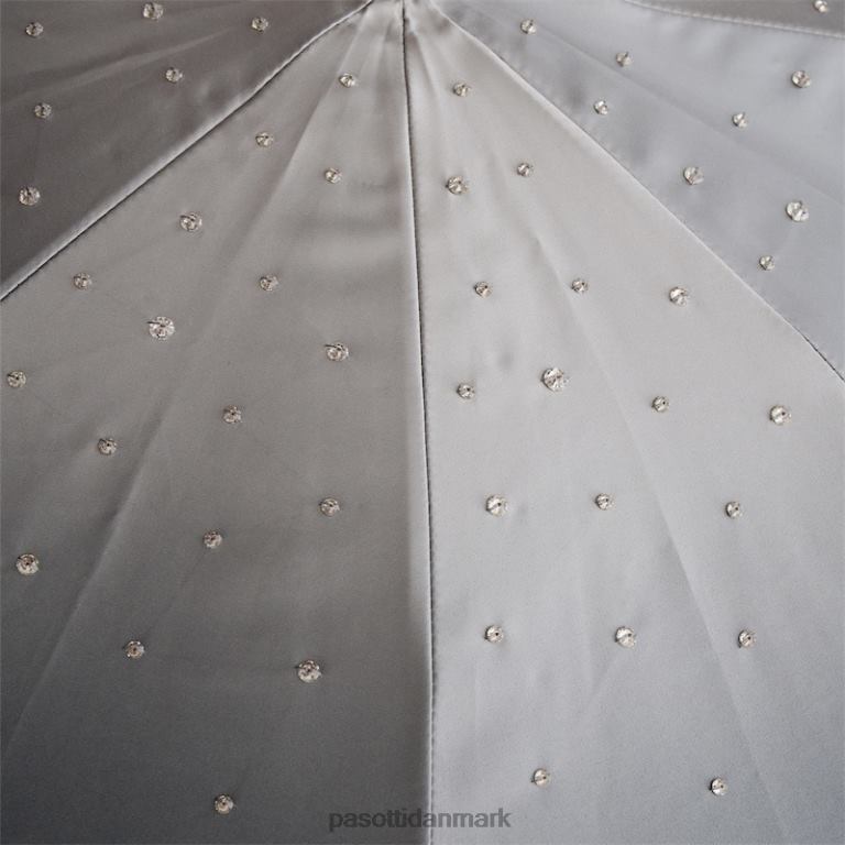 Kvinder PASOTTI 185n 21284-7 s8 - grå swarovski paraply, dobbelt klud 824L2544