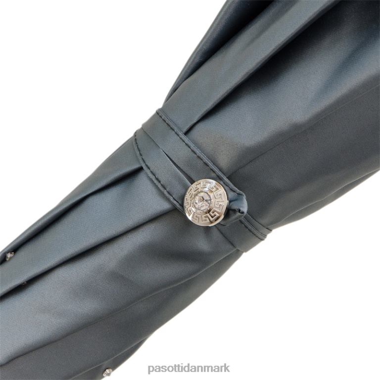 Kvinder PASOTTI 185n 21284-7 s8 - grå swarovski paraply, dobbelt klud 824L2544