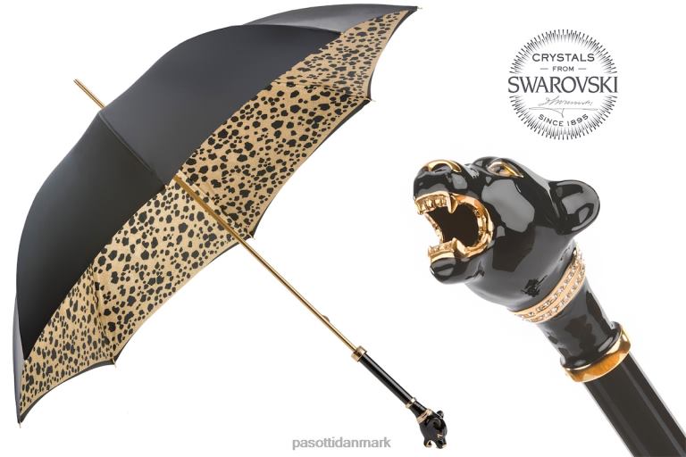 Kvinder PASOTTI 189 1411-29 k1 - sort panter paraply 824L2529