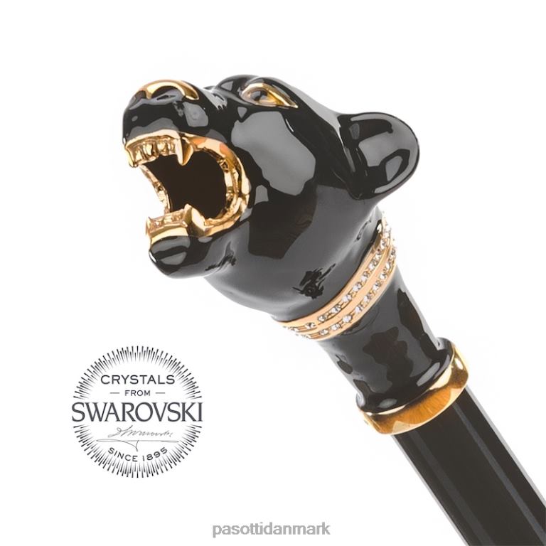 Kvinder PASOTTI 189 1411-29 k1 - sort panter paraply 824L2529