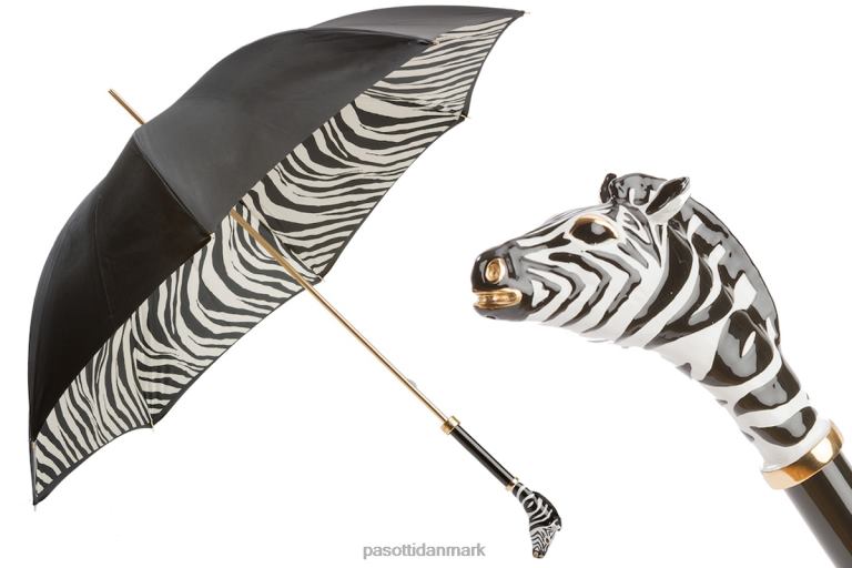 Kvinder PASOTTI 189 21028-55 k17 - emaljeret zebraparaply 824L2541