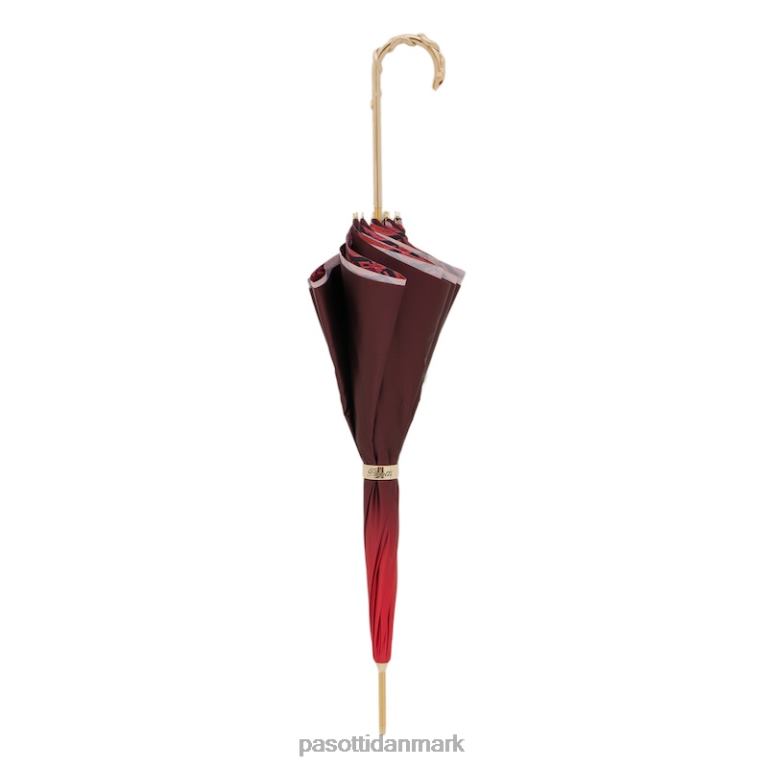 Kvinder PASOTTI 189 55303-213 w90 - rød python paraply 824L2542