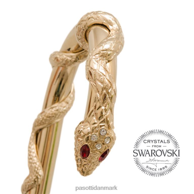 Kvinder PASOTTI 189 55303-213 w90 - rød python paraply 824L2542