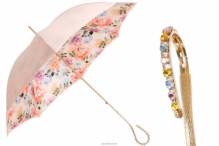 Kvinder PASOTTI 189 9l267-2 p46 - paraply gioiello rosa 824L2497