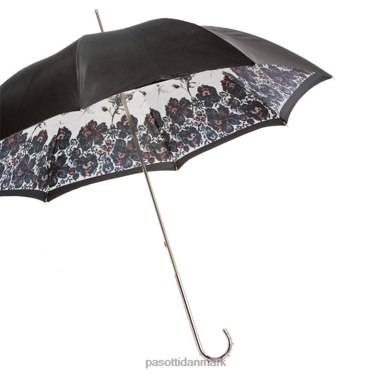 Kvinder PASOTTI 189n 9666-1 u2 - smuk italiensk paraply, metalhåndtag 824L2549