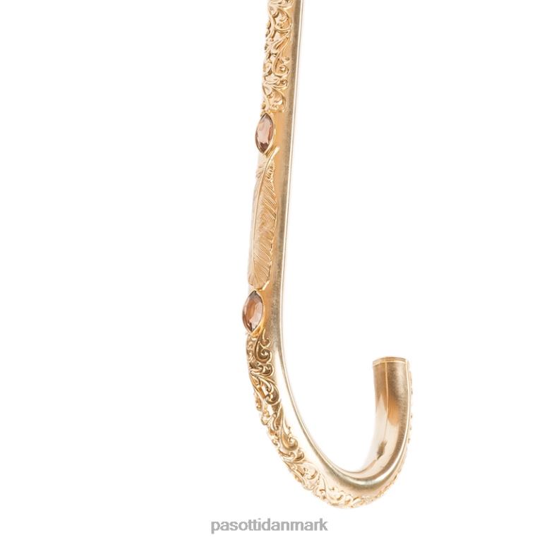 Kvinder PASOTTI 280 plat-30 c22 - luksus håndbroderet paraply 824L2536