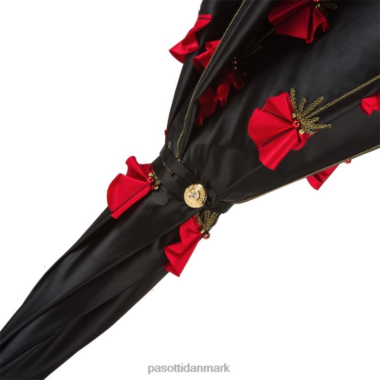 Kvinder PASOTTI 309 plat-26 plat-34 p17 - valmuer paraply, dobbelt klud 824L2524