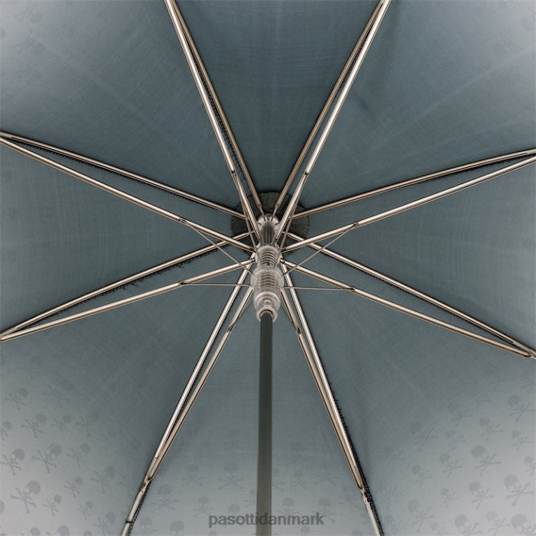 Kvinder PASOTTI 416nt 21284-7 g17 - grå besat paraply med kranier print 824L2562