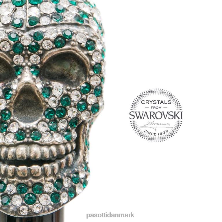 Kvinder PASOTTI 478 oxf-6 w333bv - grøn swarovski kranie paraply 824L2565