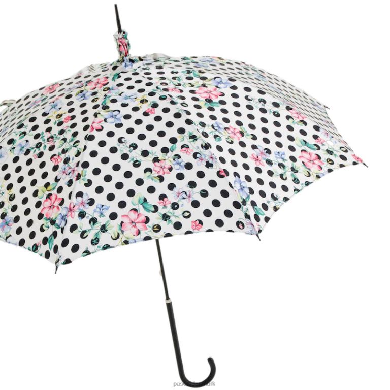 Kvinder PASOTTI 354ni 90462-2 d1 - prikket parasol med blomster 824L2628