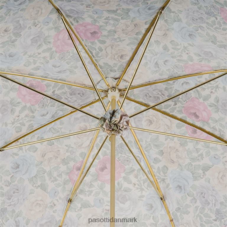 Kvinder PASOTTI 354or 57982-11 e11 - manuel åbning blomstret parasol, regntæt 824L2636